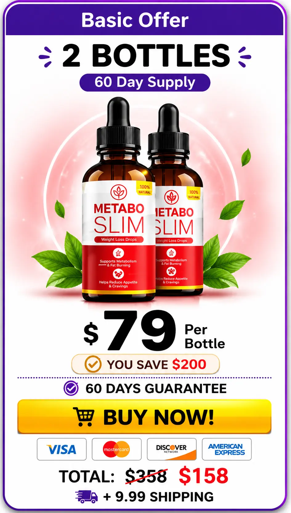 MetaboSlim 2 Bottle